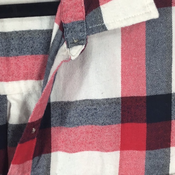 Abercrombie & Fitch | Women’s Striped Flannel Shirt~L - Picture 4 of 7